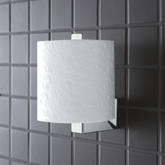 GROHE SELECTION CUBE RESERVE PAPIRHOLDER KROM GROHE SELECTION CUBE RESERVE PAPIRHOLDER KROM