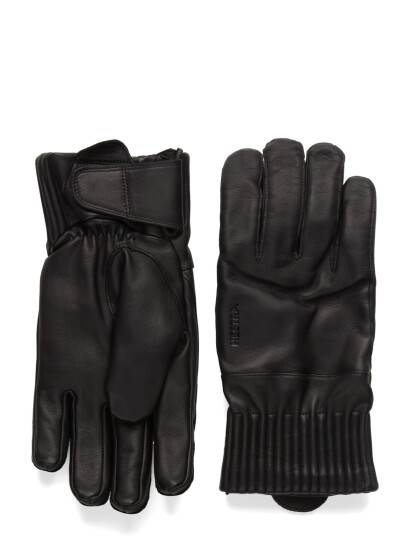 Hestra Idre Wool - 5 Finger Black - Black - 11