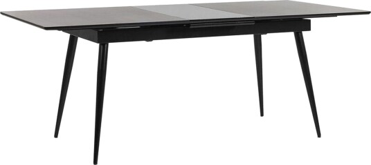 Mundon Spisebord 200 cm Sammenleggbart - Svart