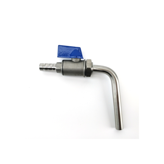 3/8" kuleventil med roterbar tappearm for Brew Bucket
