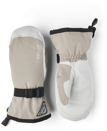 Hestra Powder Gauntlet Mitt Beige 10