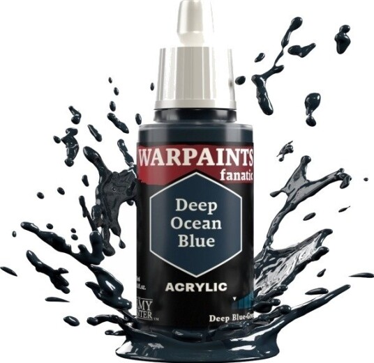 Army Painter Warpaints Fanatic Deep Ocean Blue