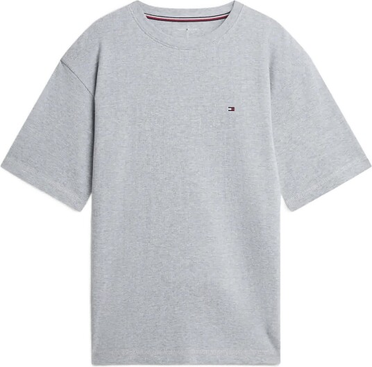 Tommy Hilfiger Waffle Ss Tee Grey S