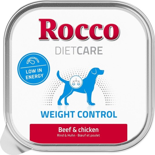 Rocco Diet Care Våtfôr Weight Control & Bowl 10 X Kylling Biff 150 G 10 X 150 G