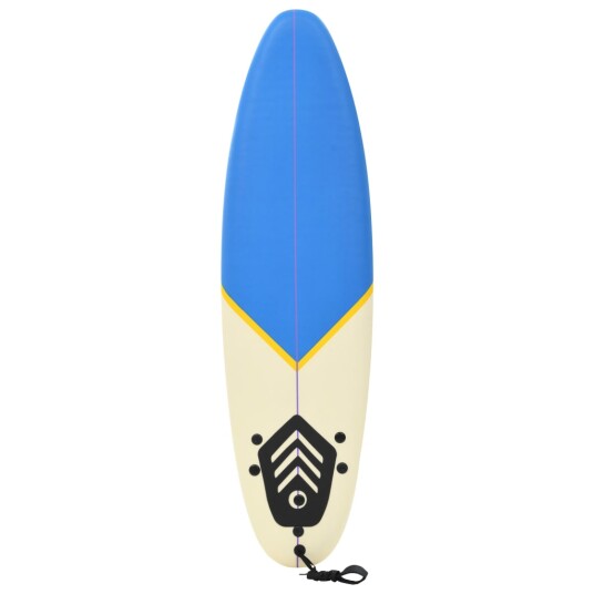  Surfebrett blå og kremhvit 170 cm 91687