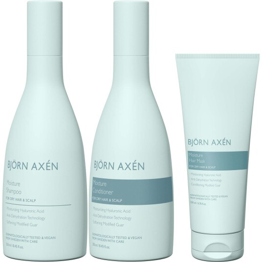Björn Axen Moisture Hair Mask 200 ml & Shampoo 250 ml & Conditioner 25