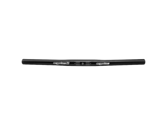 Ergotec Fixi Flat MTB styre Ø25,4 mm 480 mm bred - safety level 2 sort