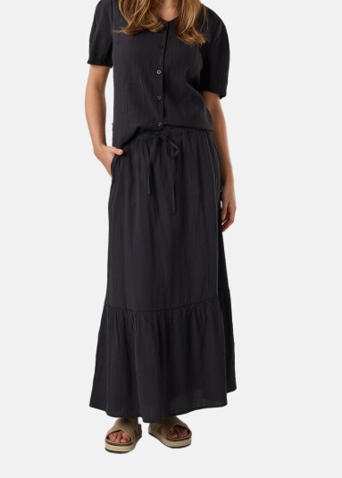 Savannah Crinkle Long Skirt W Savannah Crinkle Long Skirt W