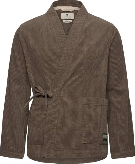 Anerkjendt Akjesper Cord Kimono Khaki green M