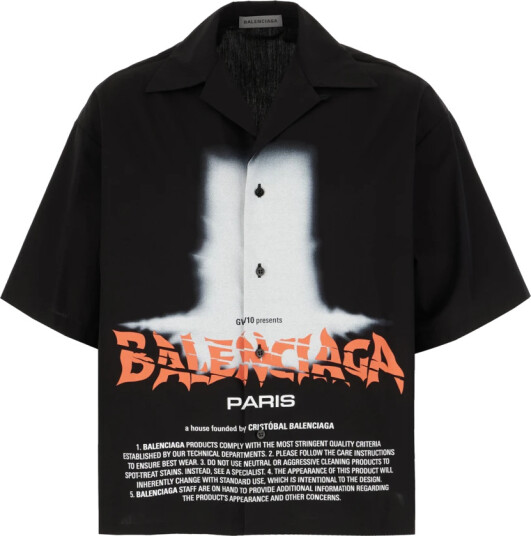 Balenciaga Herre Skjorter Svart M,