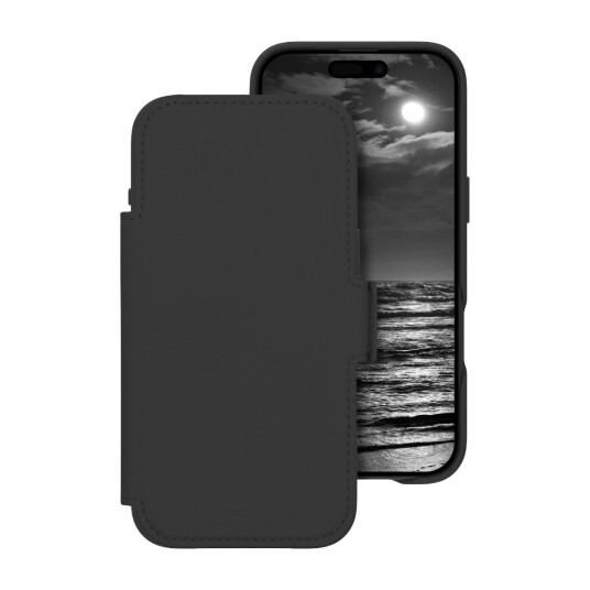 Dbramante1928 Lynge MagSafe ICON lommebokdeksel svart for iPhone 17 Air