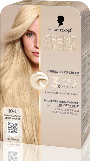 Schwarzkopf Creme Supreme  10-0 Natural Extra Light Blonde