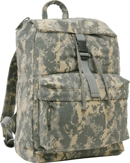 Rothco Day Pak ryggsekk i lerret 33L Oliven Beige