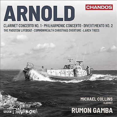 MediaTronixs MICHAEL COLLINS; BBC PHILHARMONIC; RUMON : Malcolm Arnold: Clarinet Concerto Pre-Owned