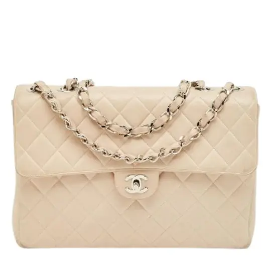 Chanel Vintage Dame Beige
