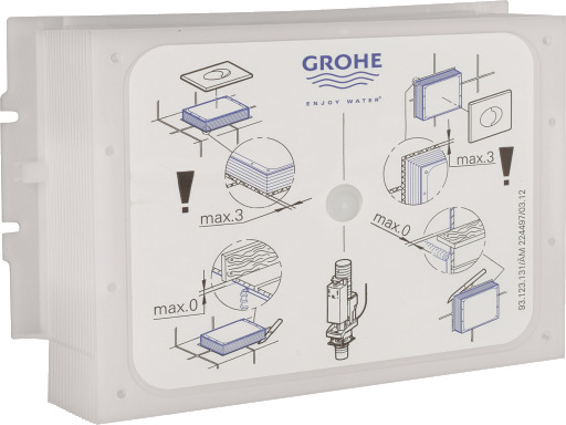 Grohe Inspeksjonsskaft For Betjeningsplate Hvit Grohe Inspeksjonsskaft For Betjeningsplate Hvit