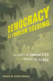 Democracy As Problem Solvin Civic Capacity in Communities Across the Globe, Pent brukt bok med markeringer