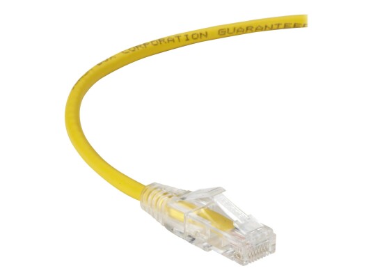 BLACK BOX Slim-Net koblingskabel - 2.13 m - gul