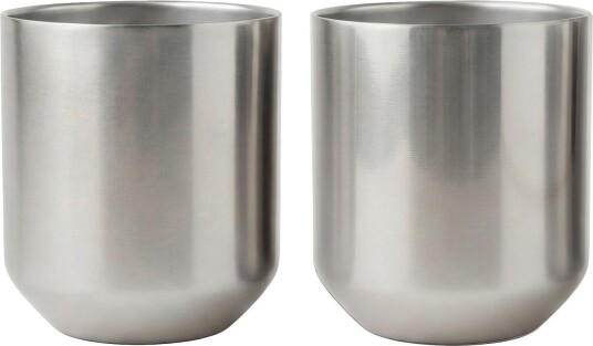 Stelton Sr termokrus 0,2 l 2 pakning Grå