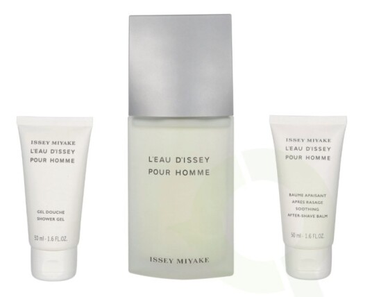 Issey Miyake L"Eau D"Issey Pour Homme Giftset 225 ml Eau De Toilette Spray 125ml Shower Gel 50ml After Shave Balm 50ml
