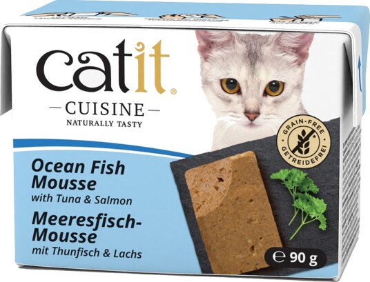 Catit Våtfôr Cuisine Mousse Tunfisk Med Laks 12 X 90 G