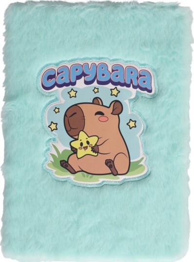 Capybara - Notatbok med Pels
