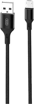 Xo Usb Til Micro Usb-Kabel Xo Nb143 1M Svart Xo Usb Til Micro Usb-Kabel Xo Nb143 1M Svart