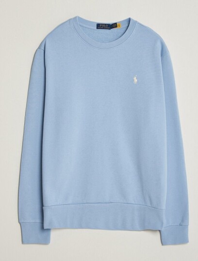 Polo Ralph Lauren Loopback Terry Sweatshirt Chambray Blue