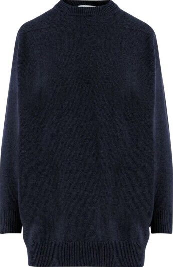 Jil Sander Dame Strikkevarer Blå M,
