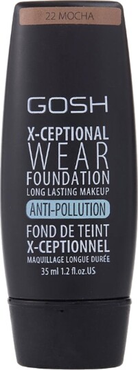 Gosh X-Ceptional Wear Foundation Long Lasting Makeup 22 Mocha 35 ml Gosh X-Ceptional Wear Foundation Long Lasting Makeup 22 Mocha 35 ml