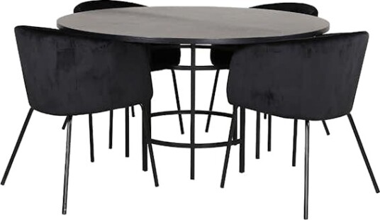 Spisegruppe furniture/fashion Copenhagen Ø140 cm med 4 Berit Stoler Spisegruppe furniture/fashion Copenhagen Ø140 cm med 4 Berit Stoler