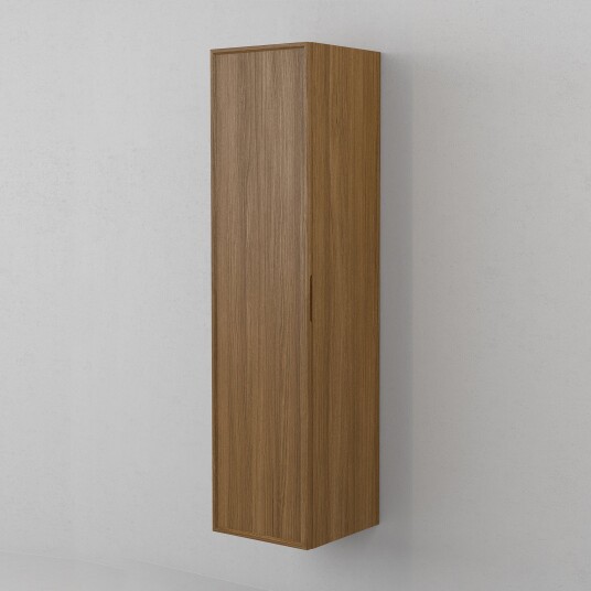 INR Iconic Nordic Rooms AIR Wood Høyskap 5 Hyller B400xh1600xd409mm Dark oak / 40cm Venstre Hengslet INR Iconic Nordic Rooms AIR Wood Høyskap 5 Hyller B400xh1600xd409mm Dark oak / 40cm Venstre Hengslet