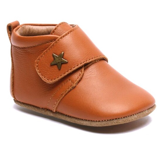 Bisgaard tøfler Velcro Star 12301 Cognac 26 Bisgaard tøfler Velcro Star 12301 Cognac 26