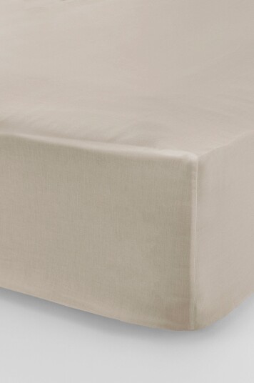 Jotex Stretchlaken Høy Madrass Økologisk BEIGE ZACK 170064603140
