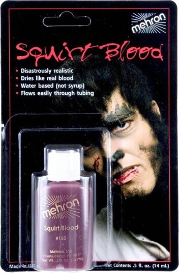Mehron Performance Squirt Blood Bright Arterial 14 ml 150C