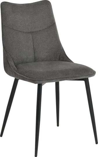 Stol HOME4YOU Maia Grå - Grå
