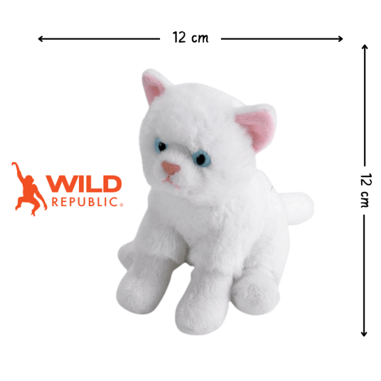 Pocketkins Eco Cat Plush 12cm | Wild Republic