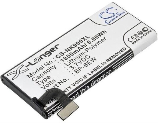 Nokia Lumia 900 batteri (1800 mAh 3.7 V)