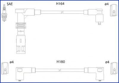 Tennplugg kabelsett HITACHI 134700