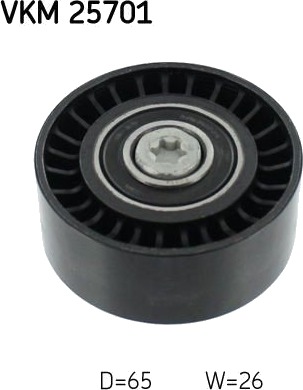 SKF VKM 25701 Løpehjul