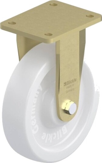 Blickle 48488 Bs-Spo 200G Faste Hjul - Hjuldiameter 200 Mm, Bæreevne (Maks.) 1500 Kg