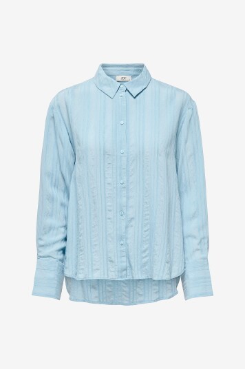Jdy Skjorte jdyDanny L/S Loose Wvn Blå