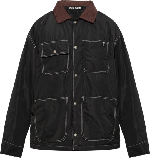Palm Angels Herre Jakker Svart S, Palm Angels Herre Jakker Svart S,
