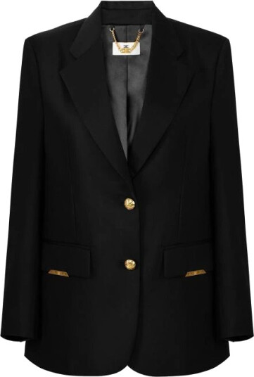 Elisabetta Franchi Dame Jakker Svart XL,