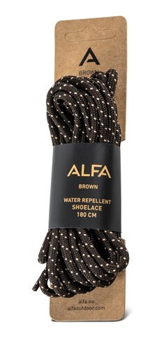 Alfa Boots Alfa Alfa Laces Brown 120 cm