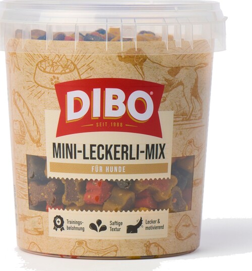 Dibo Mini Godbit Miks I Bøtte 500 G