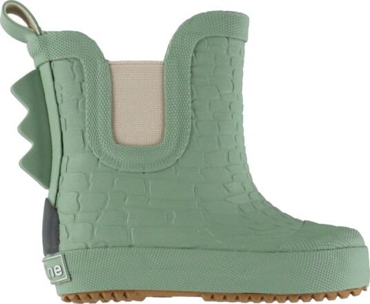 mikk-line Wellies Short - 3D Dino - Green - 20