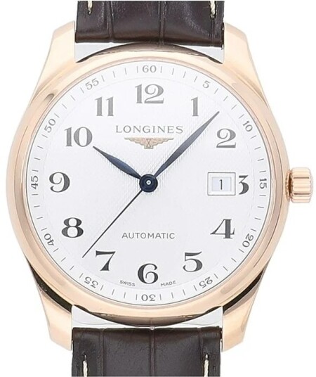 Longines Herreklokke L2.793.8.78.3 Master Sølvfarget/Lær Ø40 mm Longines Herreklokke L2.793.8.78.3 Master Sølvfarget/Lær Ø40 mm