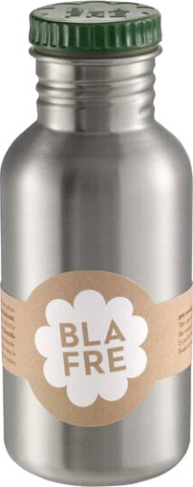 Blafre Mørk Grønn Stålflaske 500 ml til Barn Blafre Mørk Grønn Stålflaske 500 ml til Barn