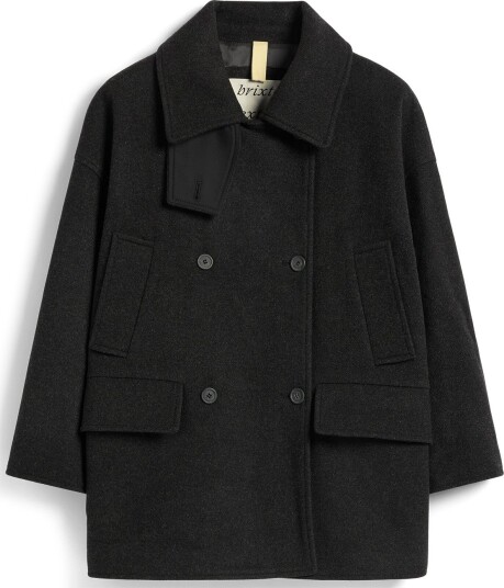 Brixtol Textiles Skye BLACK MELANGE S